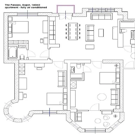 アパート The Palazzo *